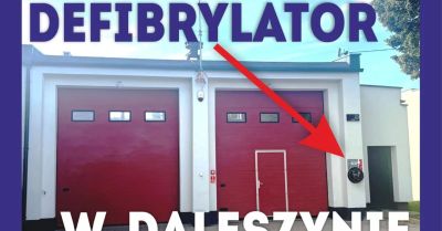 AED dostępny przez całą dobę w Daleszynie